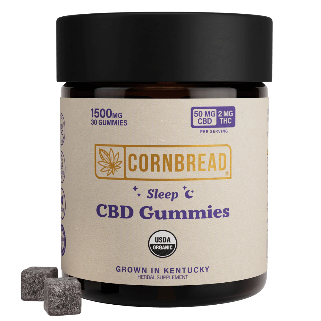 Cornbread Sleep CBD Gummies 1500mg