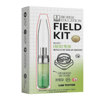 Higher Education Dab Field Kit 1G THCA Fantasy Melon Hybrid