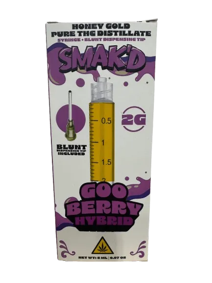 smakd-honey-gold-thc-distillate-syringe-2g-goo-berry