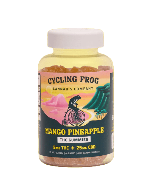 Cycling frog mango pineapple