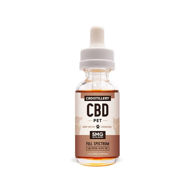 Full Spectrum CBD Oil for Pets - 150mg - CBDistillery - Image 2