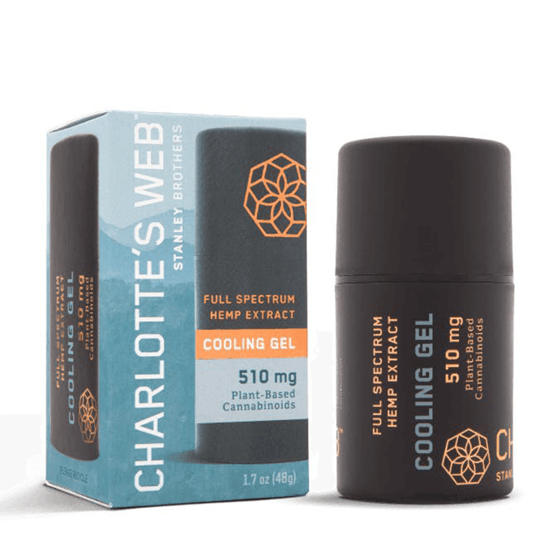 Charlotte's Web -Full -Spectrum -CBD- Cooling- Gel- 510mg
