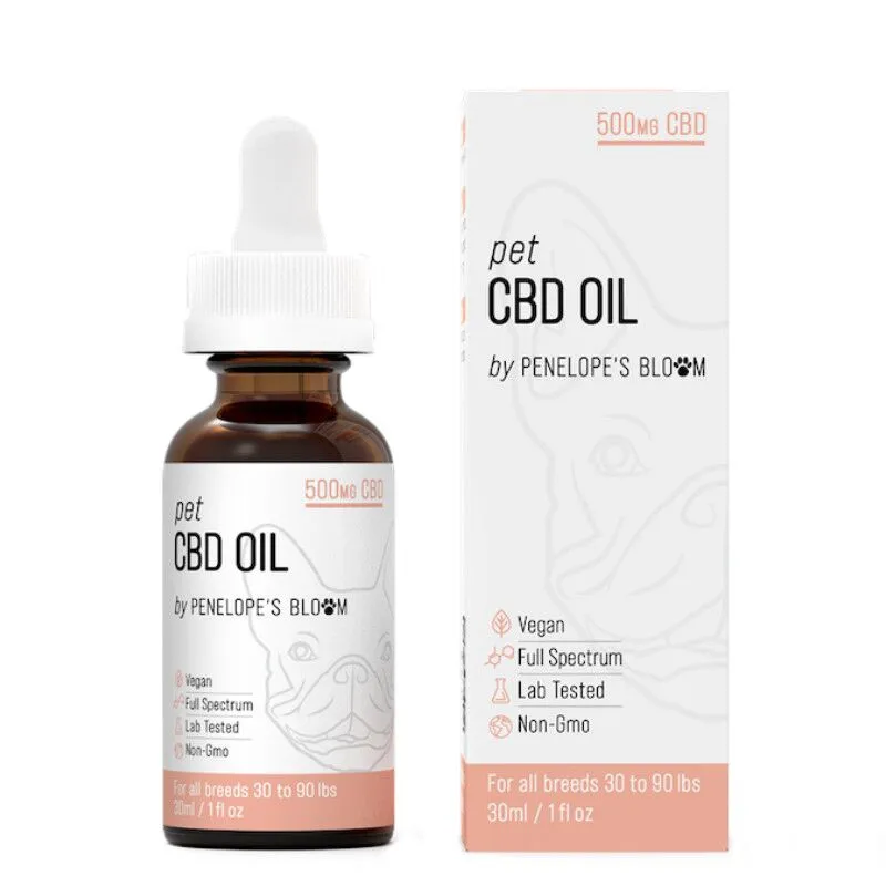Penelope's Bloom - CBD Pet Tincture - Full Spectrum Oil - 500mg