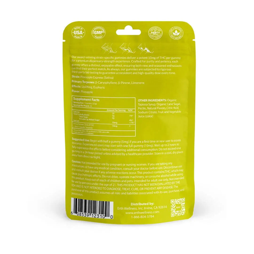 Delta 9 Gummies with Strain-Specific Terpenes - Erth Wellness - Image 8