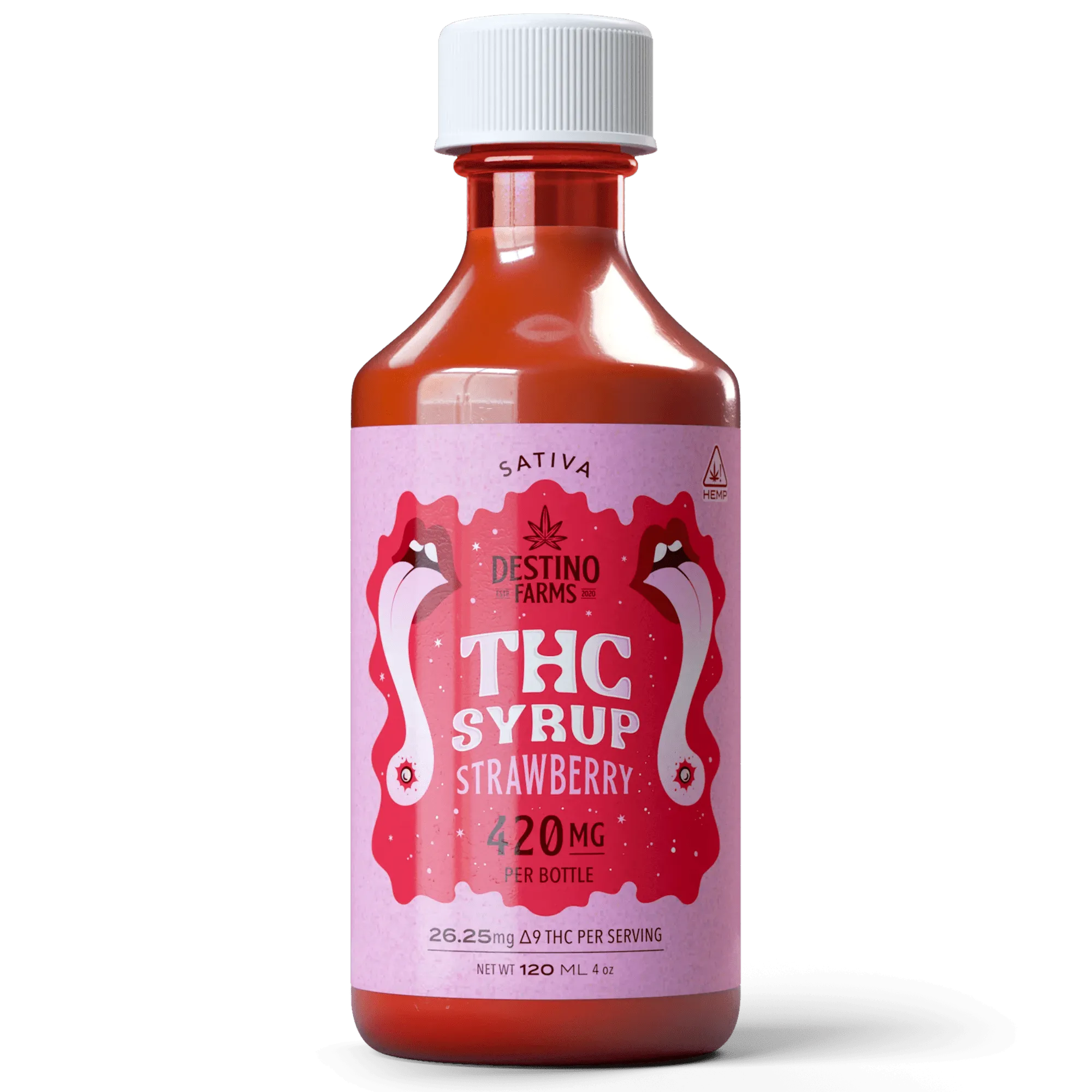 Destino Farms Delta-9 THC Syrup 420mg - Image 2