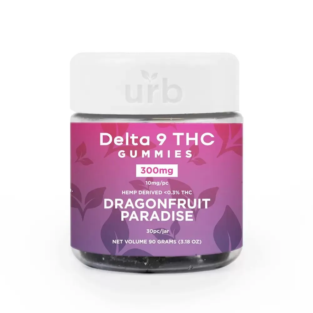 URB D9 THC Gummies - 300MG - Image 2