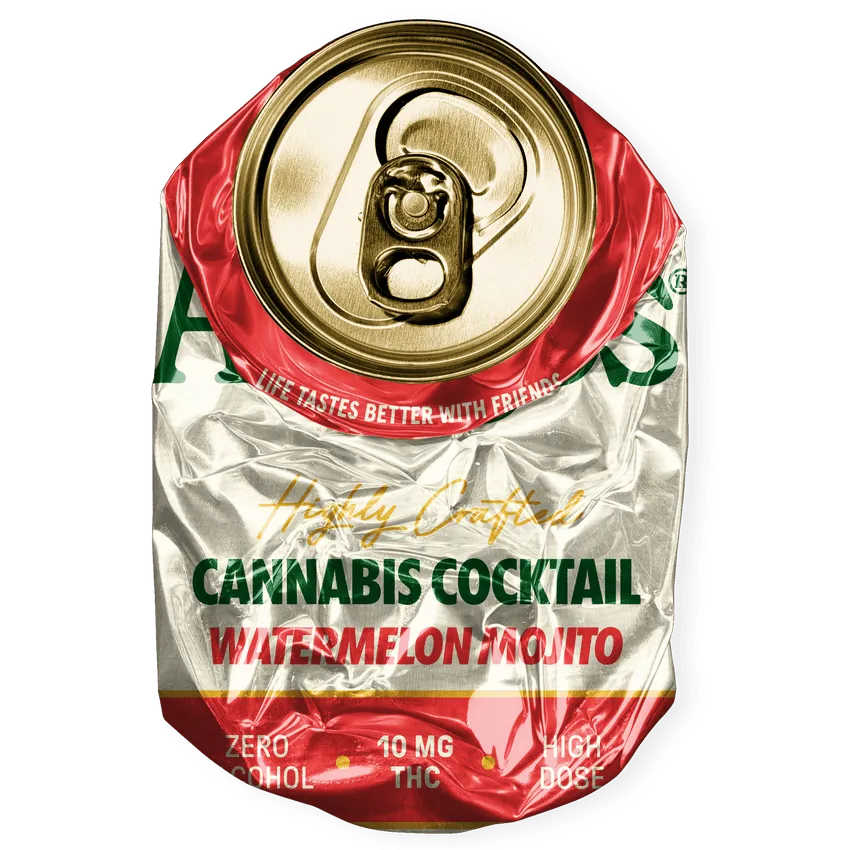 Amigos Highly Crafted Cannabis Cocktail Watermelon mojito - Image 2