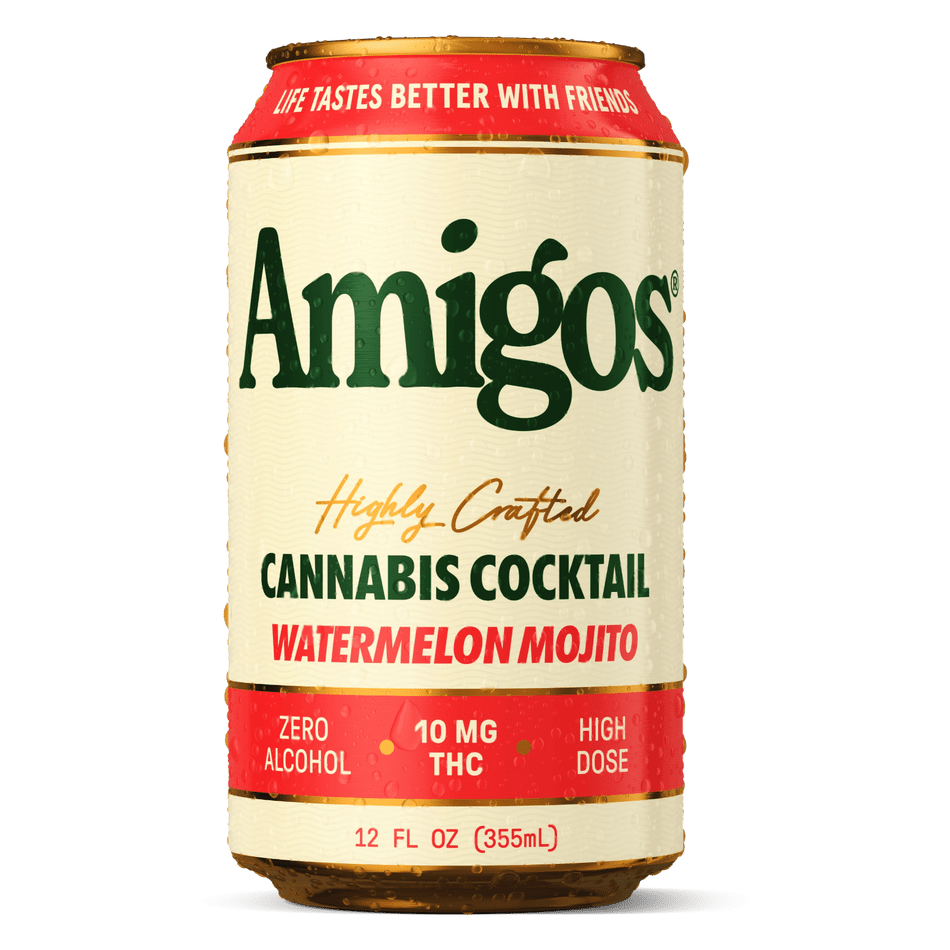 Amigos Highly Crafted Cannabis Cocktail Watermelon Mojito