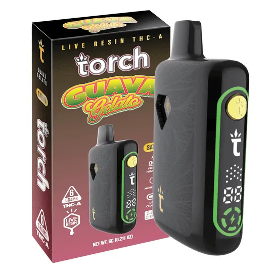 Torch Pulse Live Resin THCA 6G Disposable