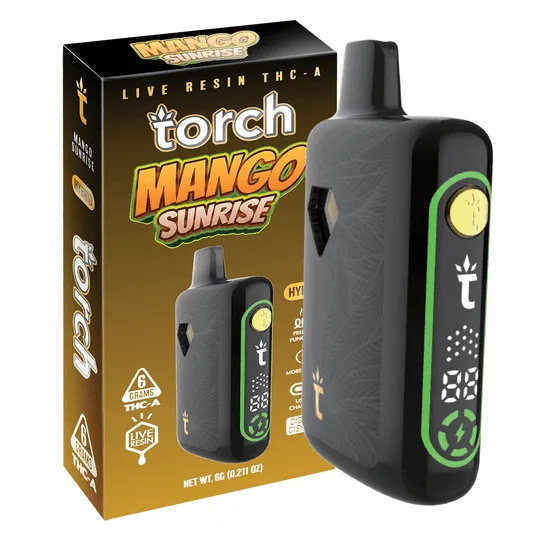 Torch Pulse Live Resin THCA 6G Disposable