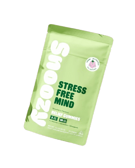 Snoozy CBD + Delta 9 THC Gummies Free Mind Relief - 20ct