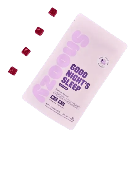 CBD + CBN Gummies Good Night's Sleep THC Free - Snoozy - Image 2