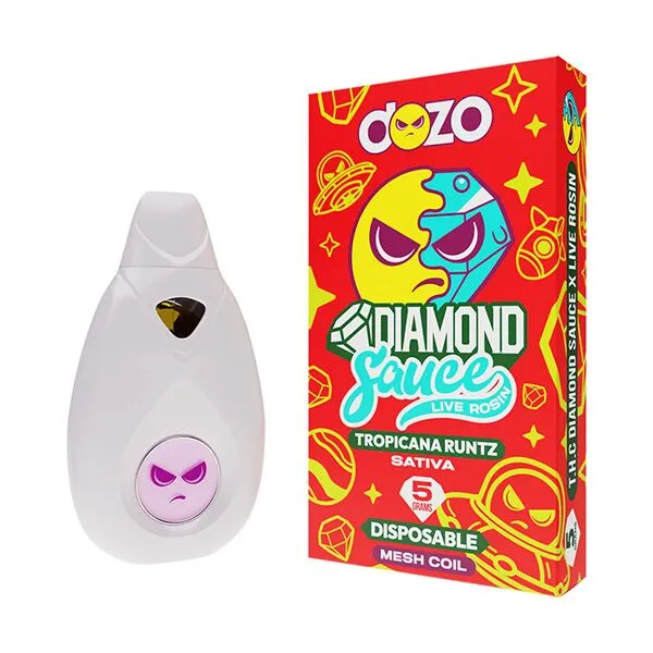 Dozo Diamond Sauce Live Rosin Disposable 5g
