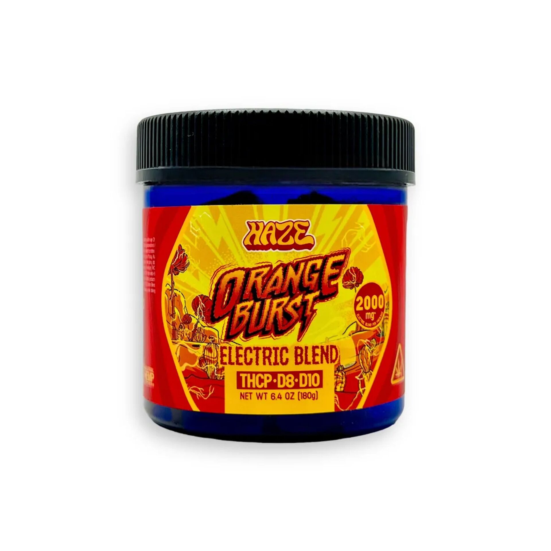 Haze Electric Blend Gummies Orange Burst – Sativa 2000mg