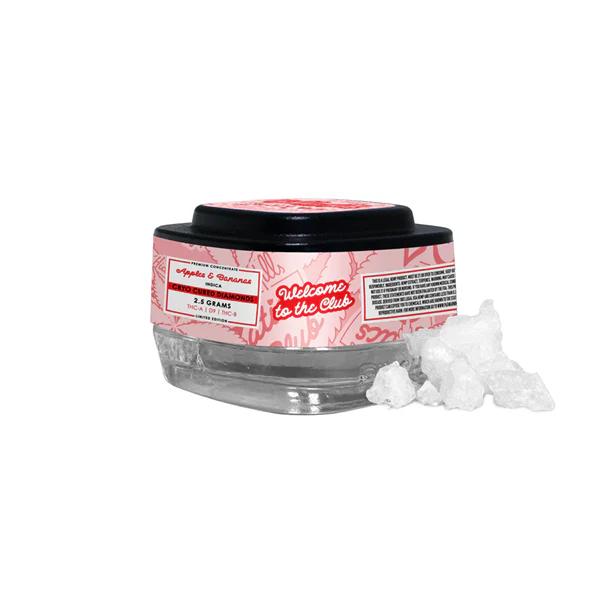 Hidden Hills Zatics Club Cryo Cured Diamonds Apples and Bananas Indica 2.5g