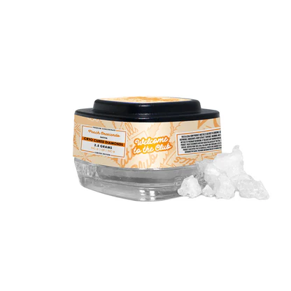 Hidden Hills Zatics Club Cryo Cured Diamonds Peach Crescendo Sativa 2.5g