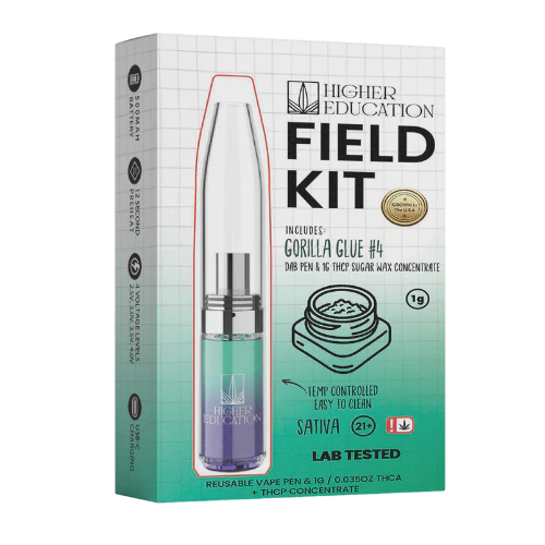 Higher Education Dab Field Kit 1G THCA Gorilla Glue 4