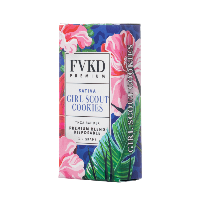 FVKD Girl Scout Cookies THCA Badder Disposable Vape 3.5G