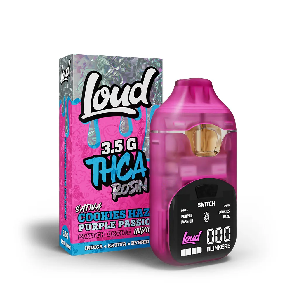 Loud - Rosin Switch Disposable - THCA - Multiple Dual Strain Options - 3.5G