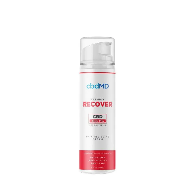 cbdMD - CBD Topical - Recover Pump - 1500mg