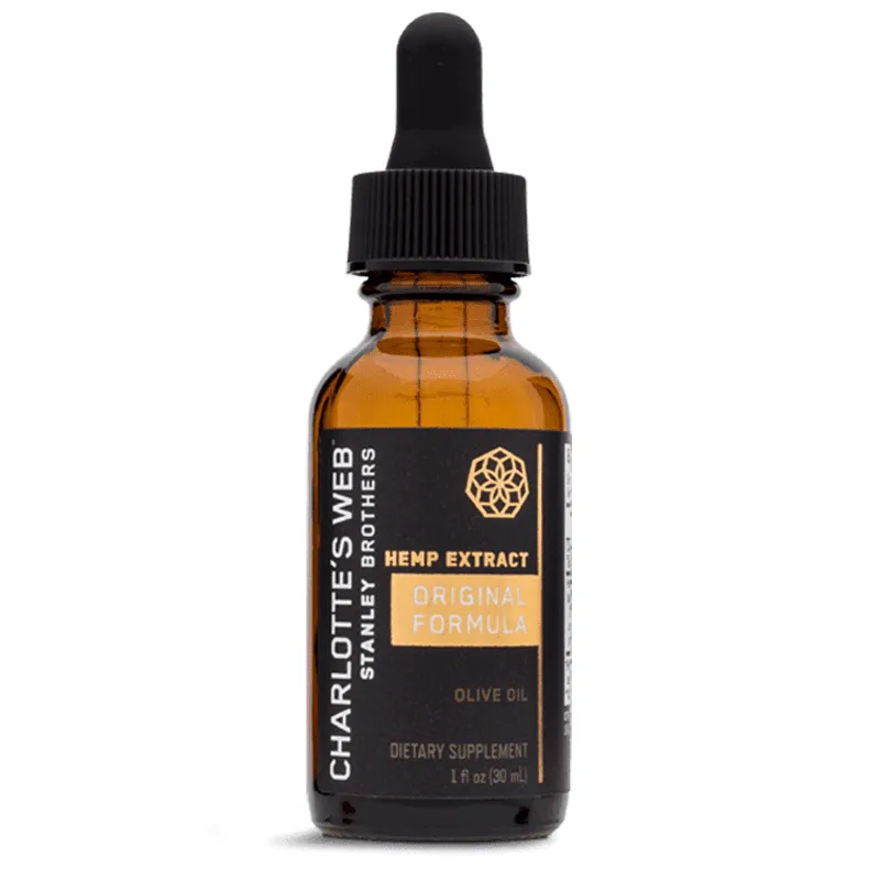 Original Formula CBD Oil Tincture - Narural Olive Oil  - 50mg - Charlotte's Web