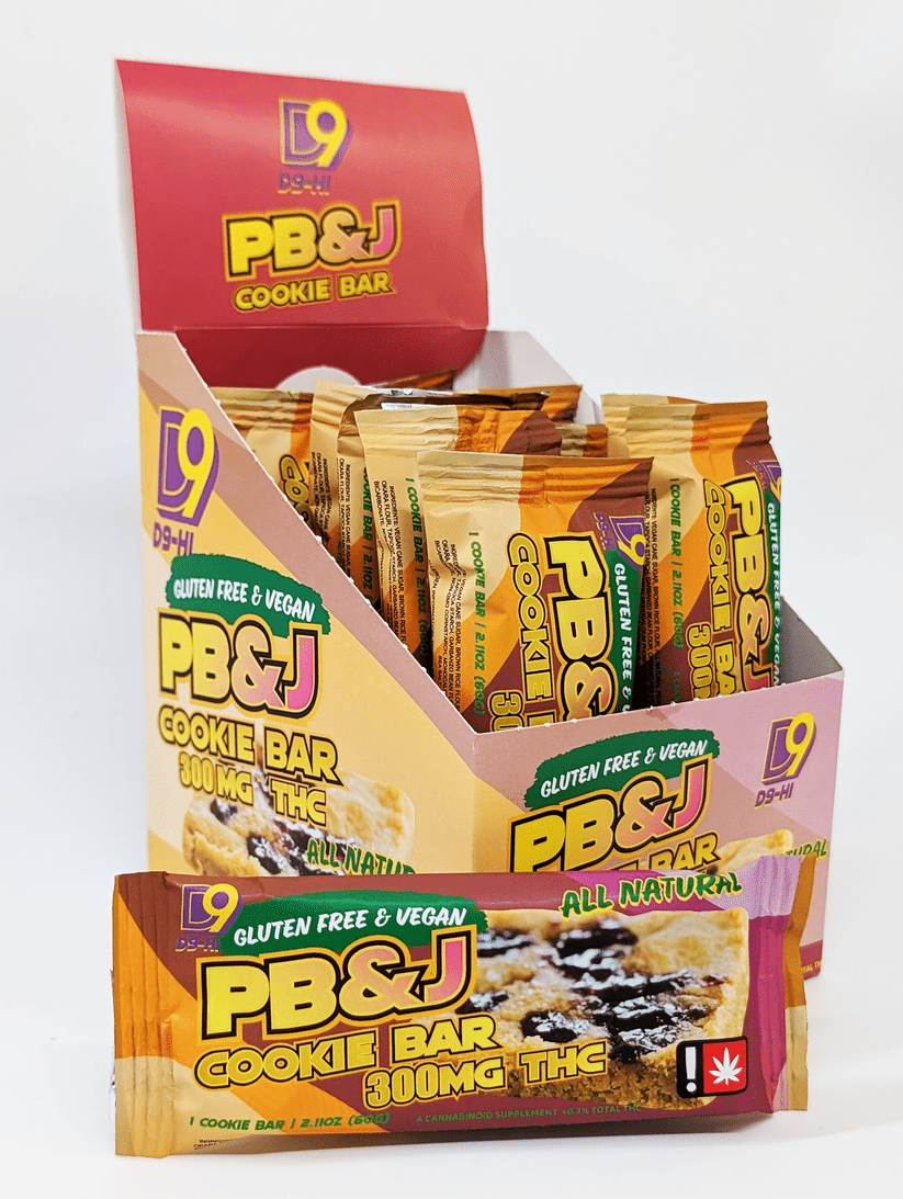 Delta 9 PB&J Cookie Bar