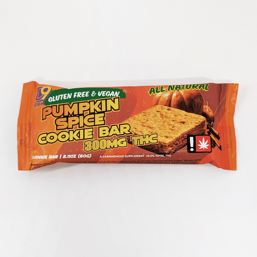 Delta 9 Pumpkin Spice Cookie Bar