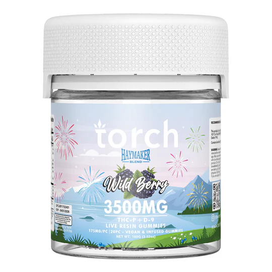 Torch Haymaker Blend Gummies 3500mg (THC-P + D-9 +THC-X) - Image 9