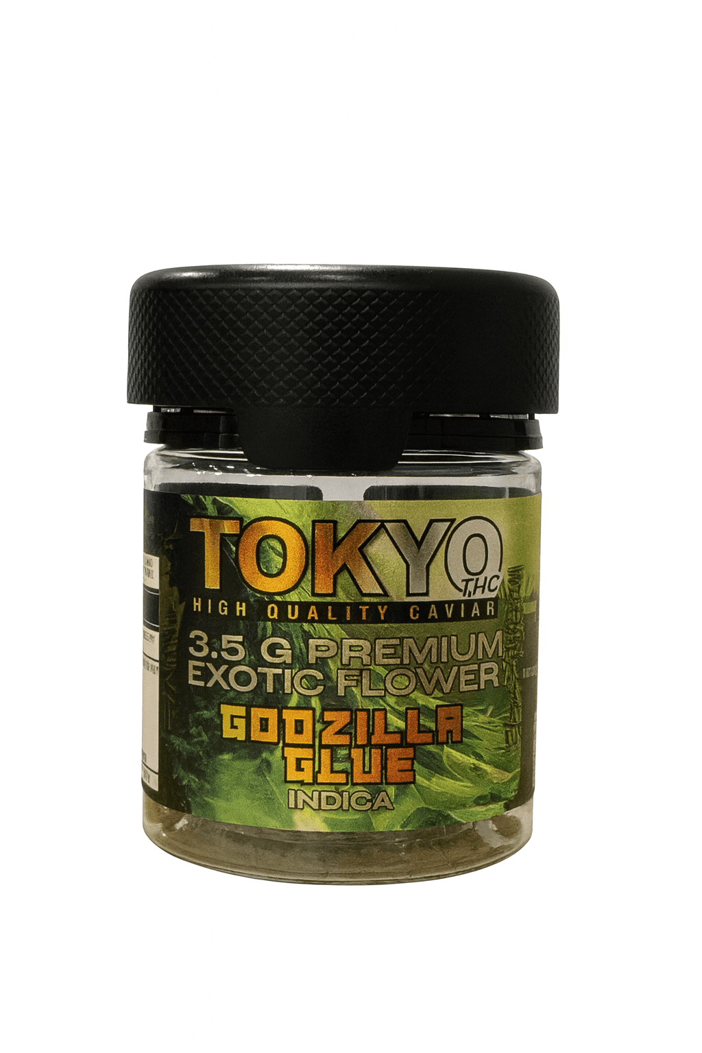 Tokyo THC High Quality Caviar Godzilla Glue Indica 3.5g premium exotic flower