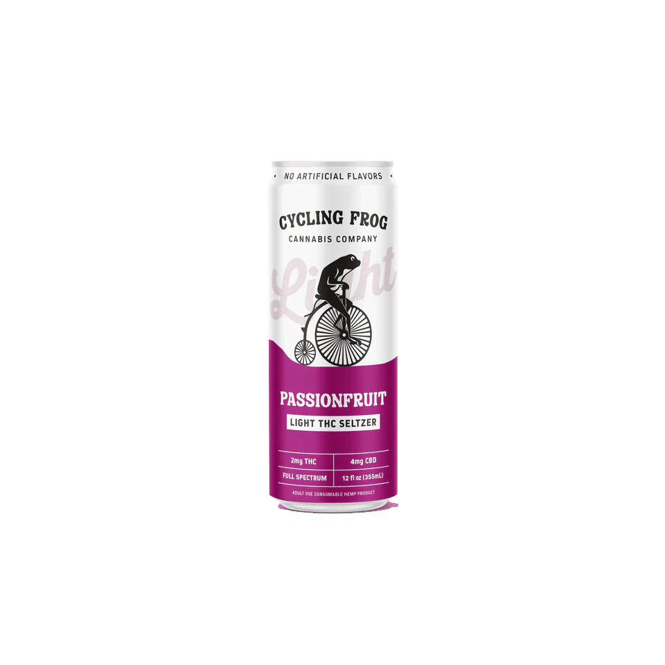 Cycling Frog THC Seltzer 2mg Thc - 4mg Cbd