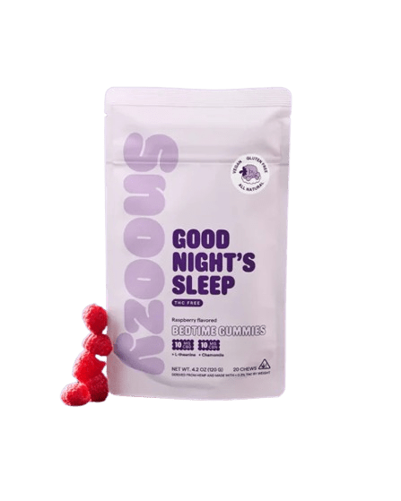 Snoozy CBD + CBN Good Night’s Sleep Gummies THC Free