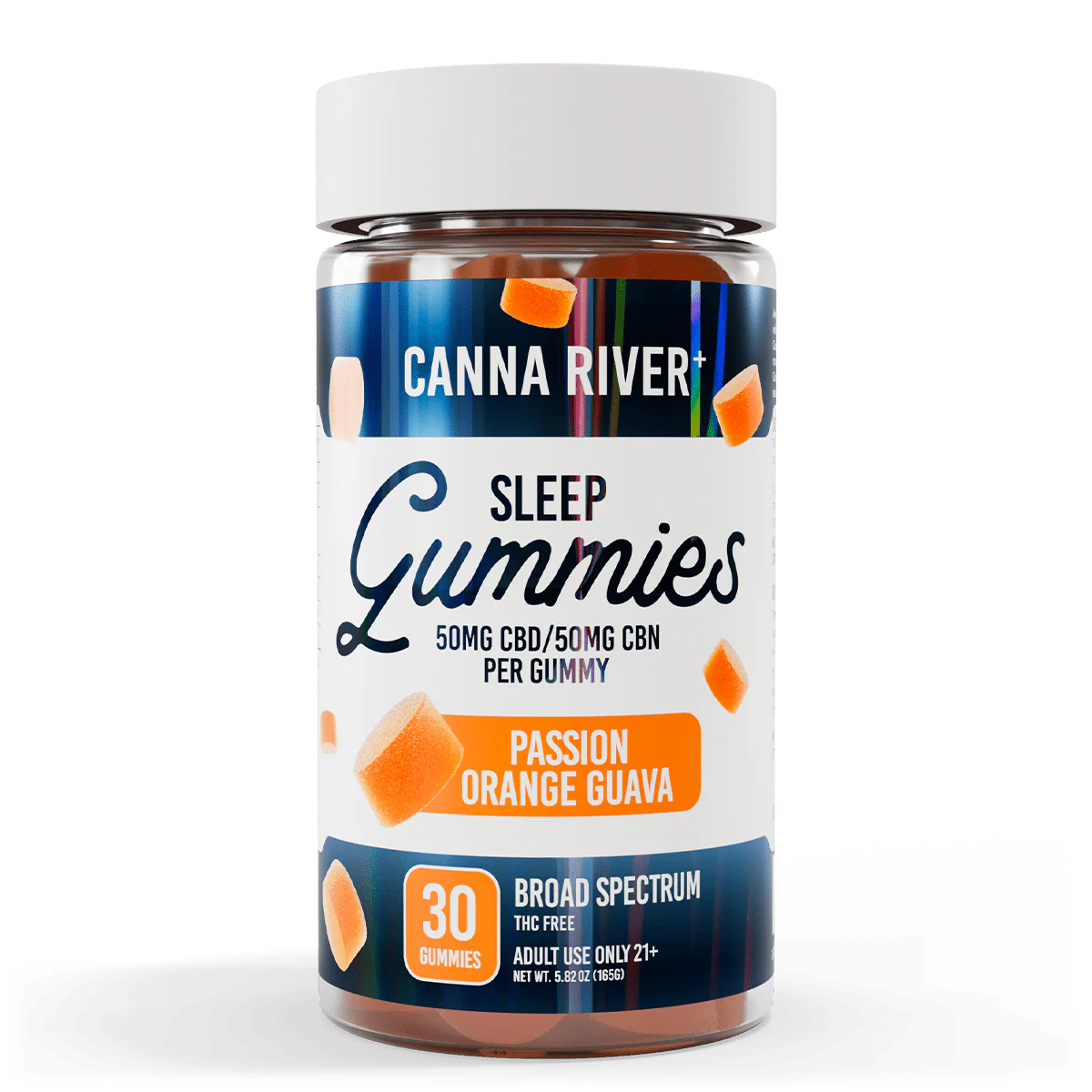 Broad Spectrum CBD Gummies for Sleep - Canna River
