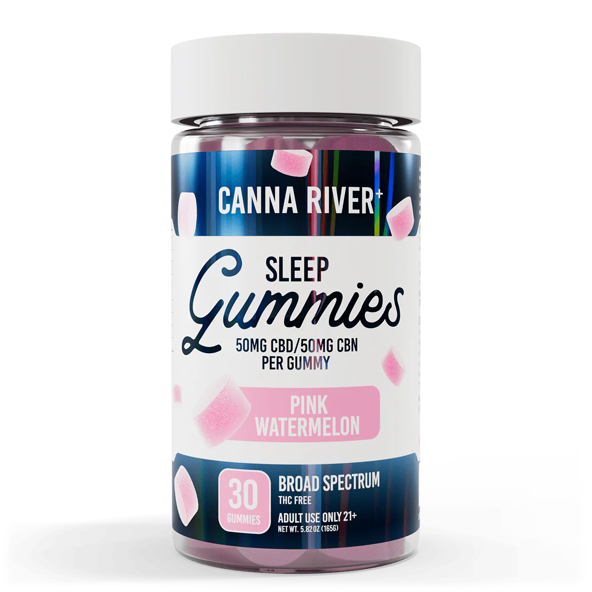 Broad Spectrum CBD Gummies for Sleep - Canna River - Image 3