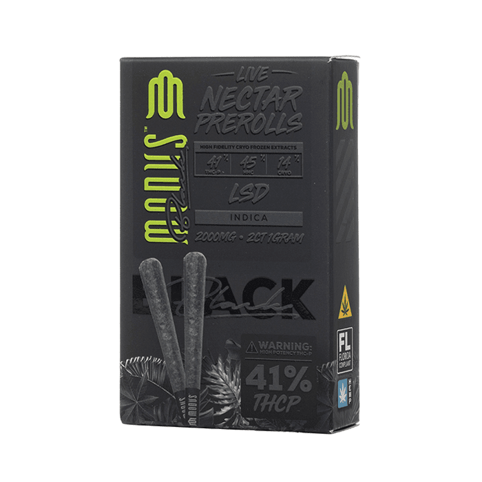 Modus Black Live Nectar Pre Rolls 2G LSD indica