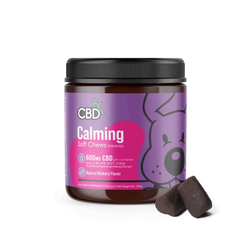 CBDfx - Pet Treats - Soft Chew - Calming 600mg - 30ct
