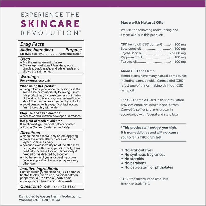 Acne Treatment Medicated CBD Cream - CBDMEDIC - Image 2