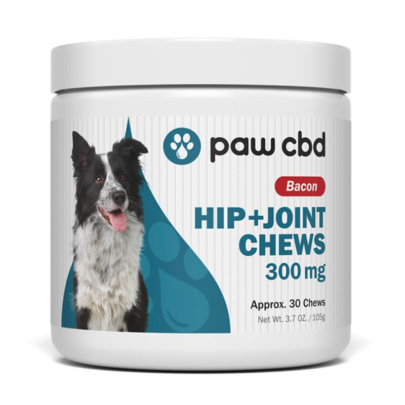 PAW CBD – Hip & Joint Chews – CBD – Bacon Flavor - 150MG / 300mg / 600mg – 30 Count - Image 2