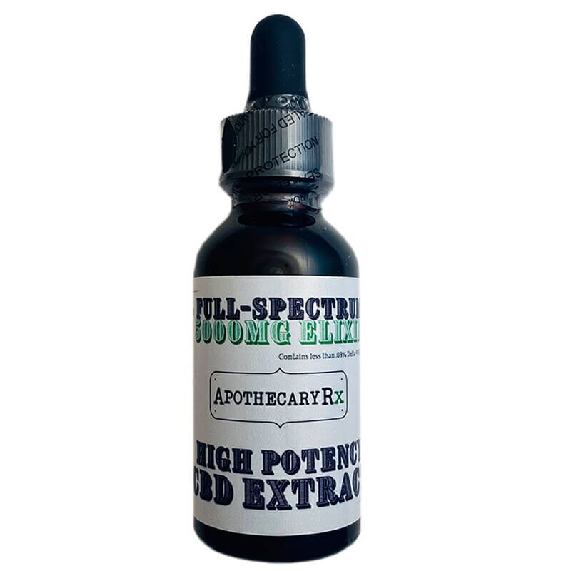 Full Spectrum CBD Oil Tincture - Apothecary Rx - Image 2