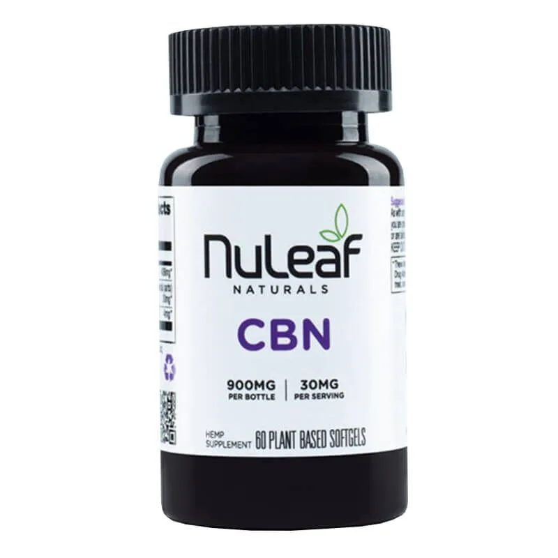 Full Spectrum CBN Capsules - NuLeaf Naturals - Image 3