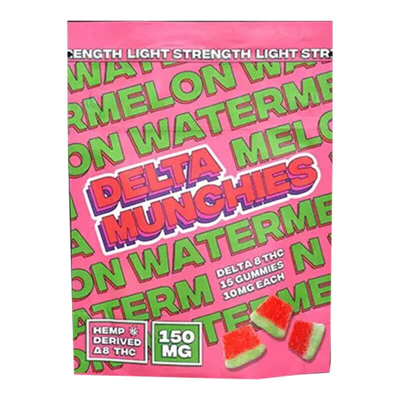 Delta Munchies - Delta 8 Edible - Watermelon Gummies - 10mg-30mg