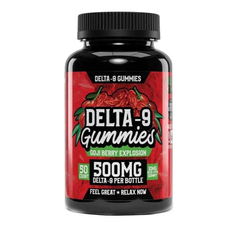 Hemp Bombs - Delta 9 Gummies - Goji Berry Explosion - 500mg