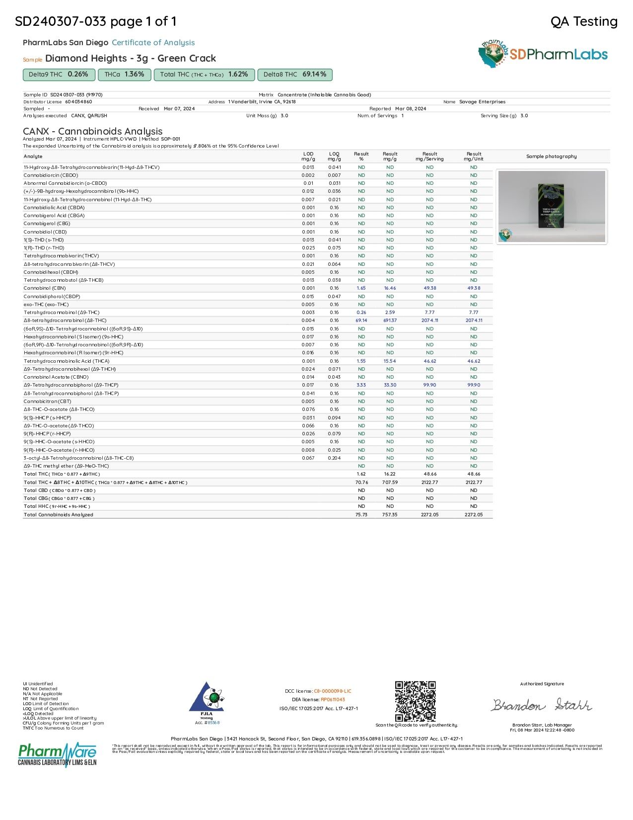 Delta Extrax 3G Diamond Heights Disposable - Image 10
