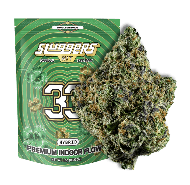 Sluggers Hit Premium Indoor THC-A Flower 3.5g - 33 hybrid