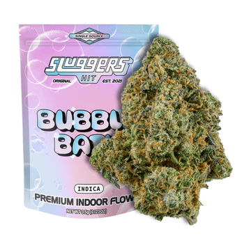 Sluggers Hit Premium Indoor THC-A Flower 3.5g - bubble bath indica