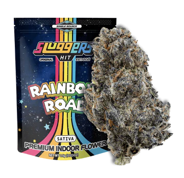Sluggers Hit Premium Indoor THC-A Flower 3.5g - rainbow road sativa