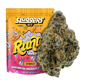 Sluggers Hit Premium Indoor THC-A Flower 3.5g - runtz hybrid