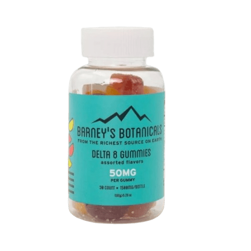Barneys Botanicals Delta 8 THC Gummies 30ct 50mg