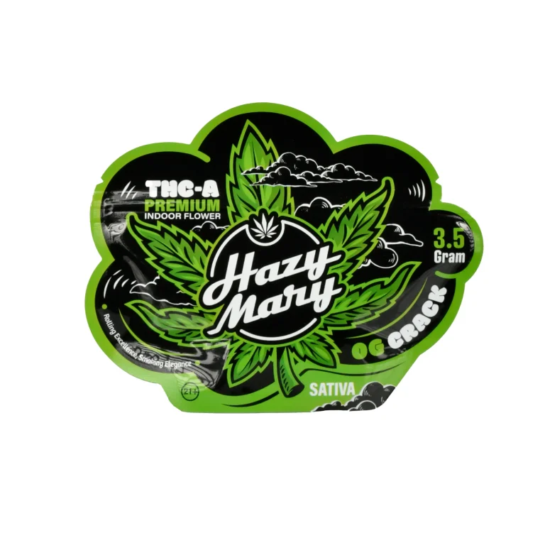 Hazy Mary THC-A Premium Indoor 3.5G Flower - 5ct OG Crack