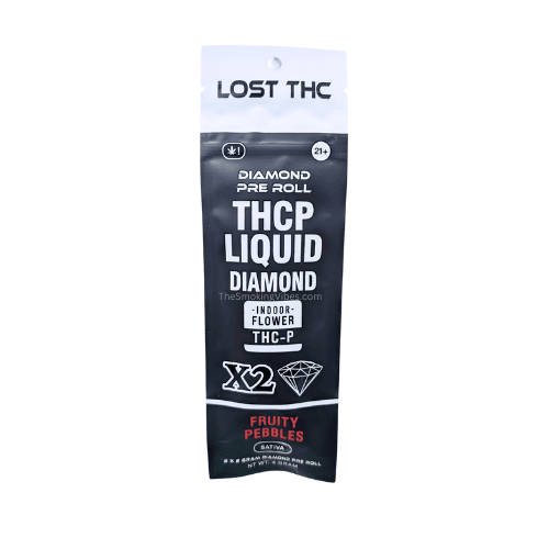 Lost THC THCP Liquid Diamond Pre-Roll – Fruity Pebbles Sativa