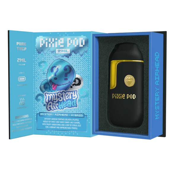 Pixie Pod THC-P Disposable 2ML Mystery Airhead Hybrid pure THC-P